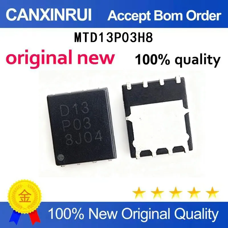 (5-100 Pieces) Brand new original MTD13P03H8 D13P03 DFN56 spot chip IC