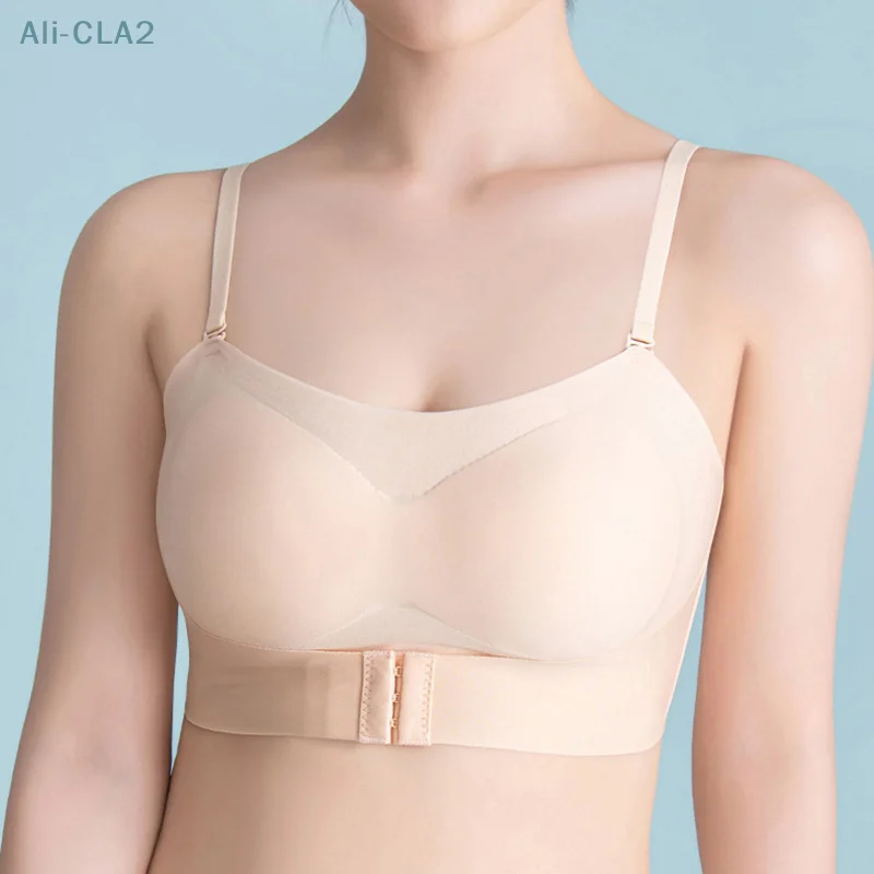 Women Strapless Bra Seamless Tube Tops Breathable Wireless Wedding Brassiere Push Up Bras Sexy Female Lingerie Invisible image 2
