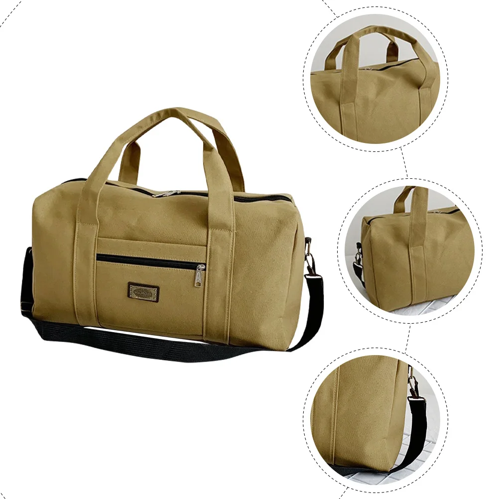 Large Capacity Travel Bag Men Sports Gym Tote Bag Portable Adjustable Shoulder Strap Outdoor Fitness Workout Swimming Yoga