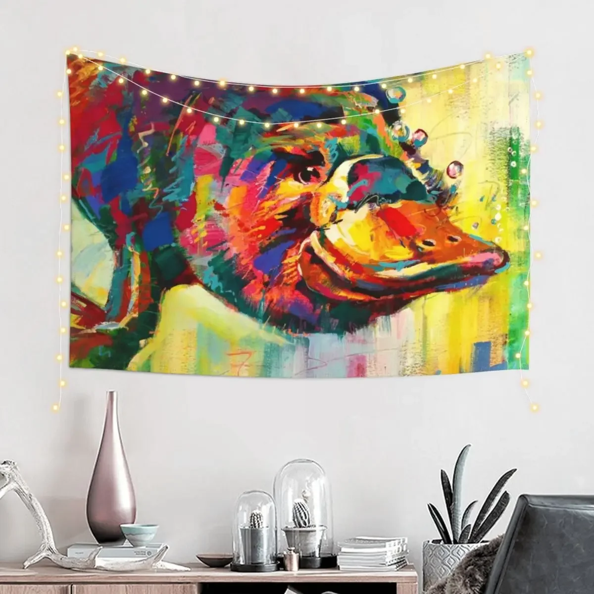 Duck-Billed Platypus - Australian mammal Tapestry Decoration For Bedroom Cute Room Decor Tapestry