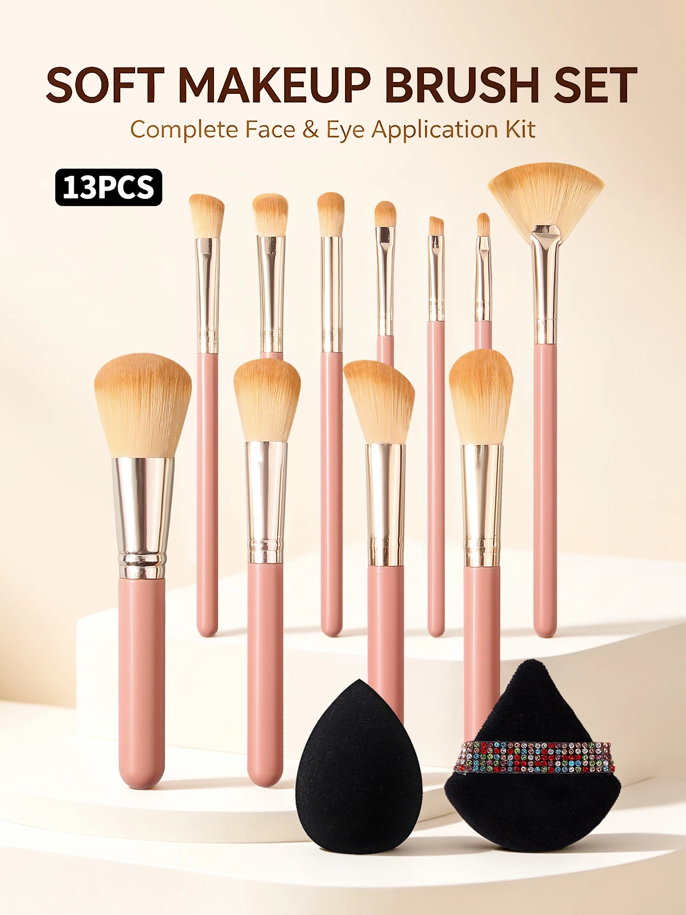 Makeup Brush Set Soft Fluffy P - огляд і ціна Beauty Makeup Eyeshadow
