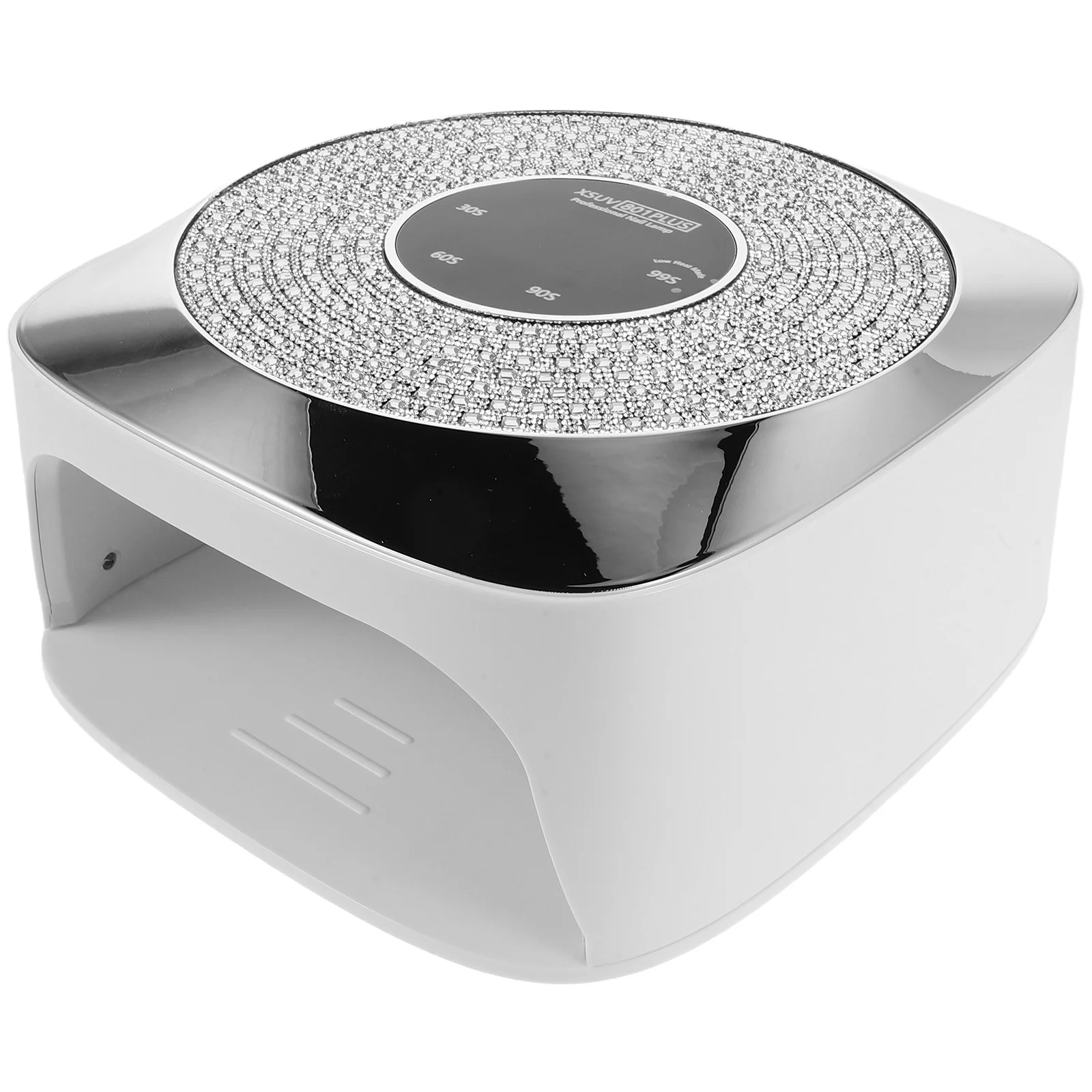 Lampada per unghie UV a LED ad alta potenza da 48 W per la cura del gel ad asciugatura rapida con sensore intelligente e specchio pieghevole Ideale per la casa e il salone