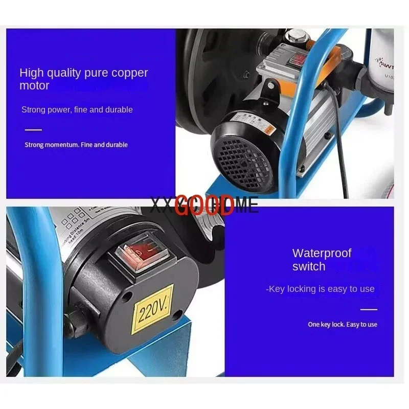 380W Electric Oil Pump  12V24V220V Volt Oil Tanker Vehicle Small  Pump Equipment Portable Oil Pump 50L/m