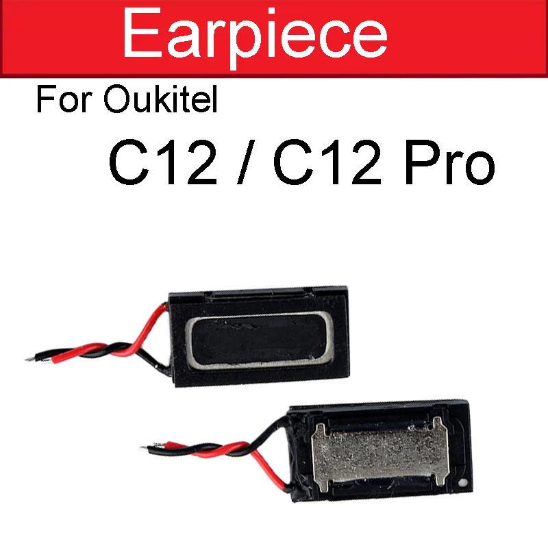 Loudspeaker Loud Speaker Buzzer Ringer For Oukitel C12 C12 Pro Earphone Speaker Earpiece Flex Cable Replacement Parts