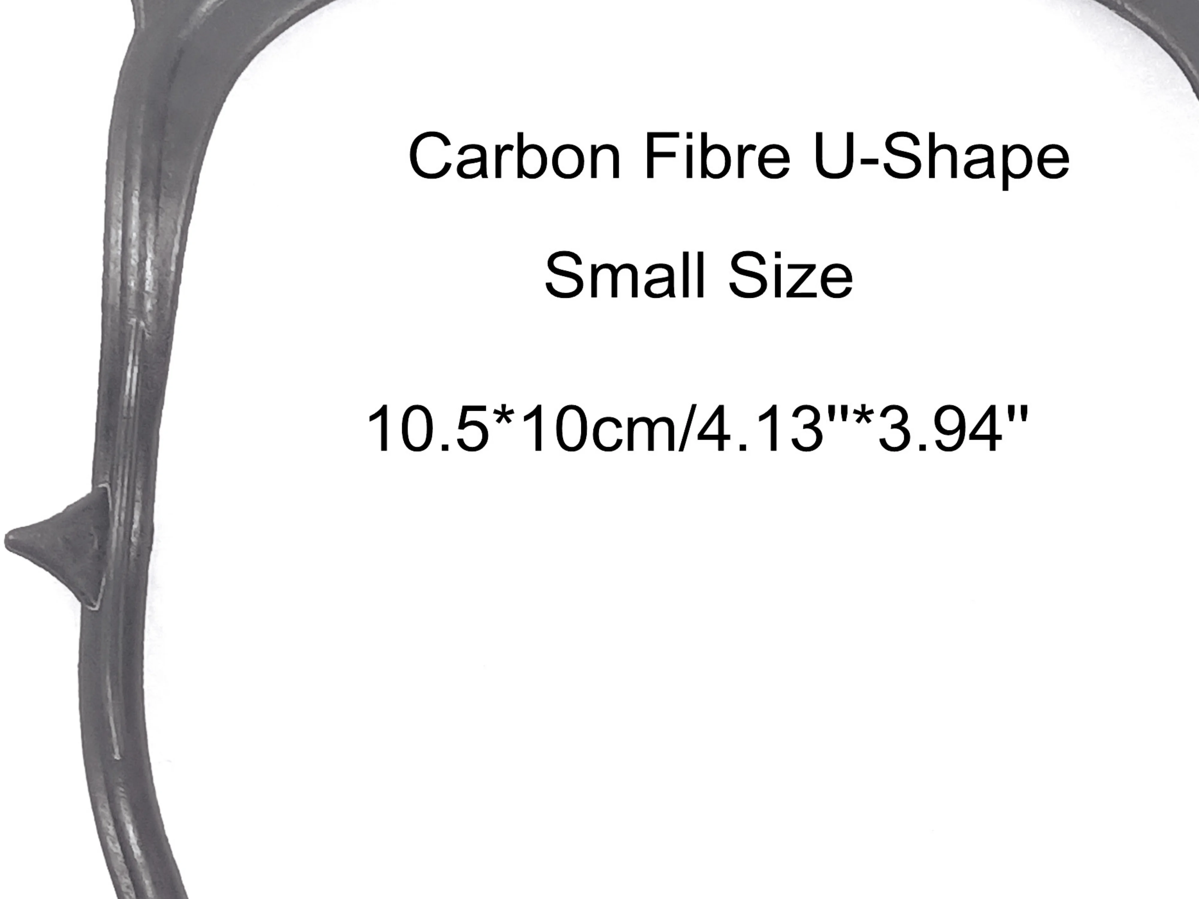 

1PCS S/L Black Dental Frame Foldable X-Ray Film Rubber Dam Sheets Hager Carbon Fibre U-Shape