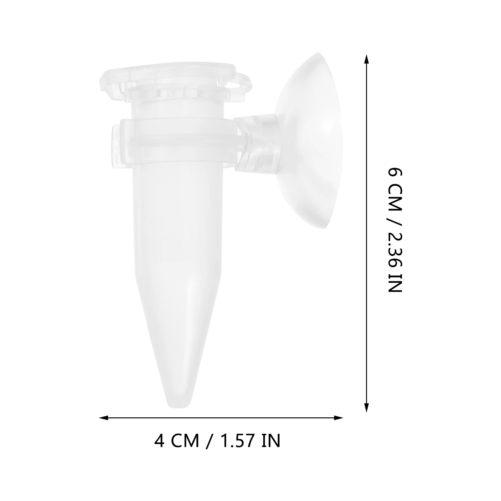 

5 Pcs Automatic Fish Tank Feeder Shrimp Hatchery Supplies Durable Aquarium Tubes Adjustable Suction Cup Easy Clean Long Use Pet