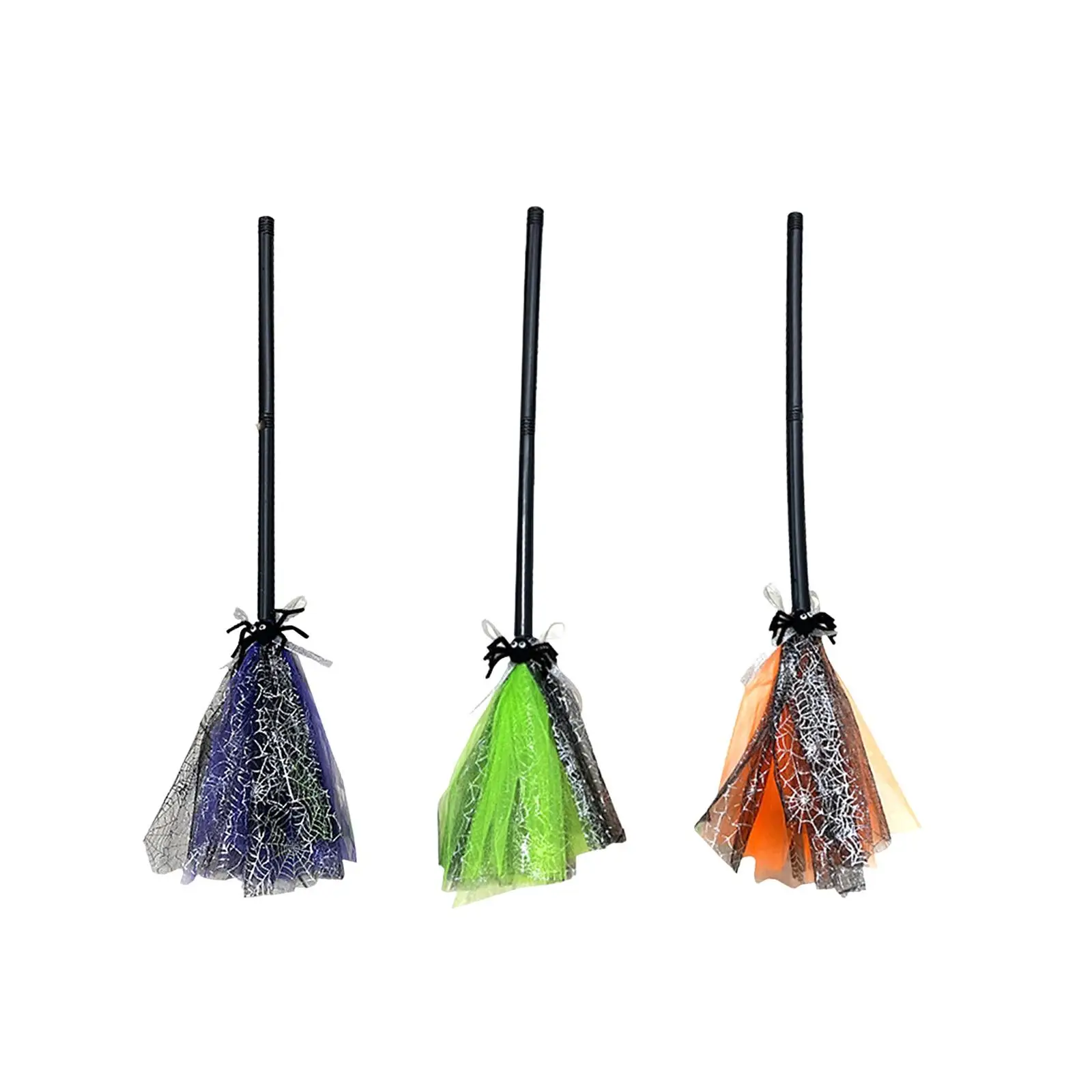 

Halloween Witch Broom Photography Club Kids Props Carnivals Witch Broomstick