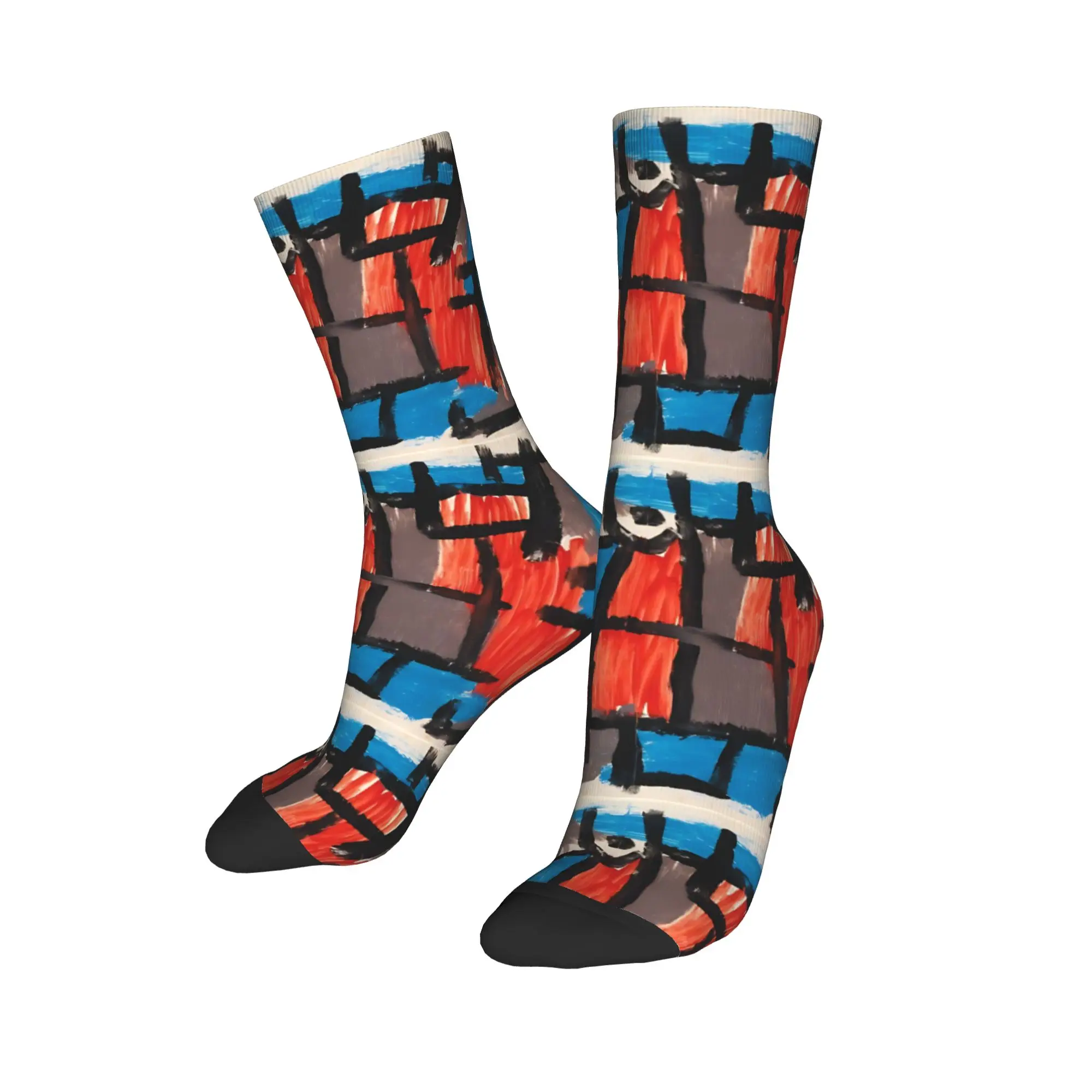 New Men's Socks Crazy Paul Klee The Hour Before One Night  Sock Polyester  Skateboard Women's Socks Spring Summer Autumn Winter