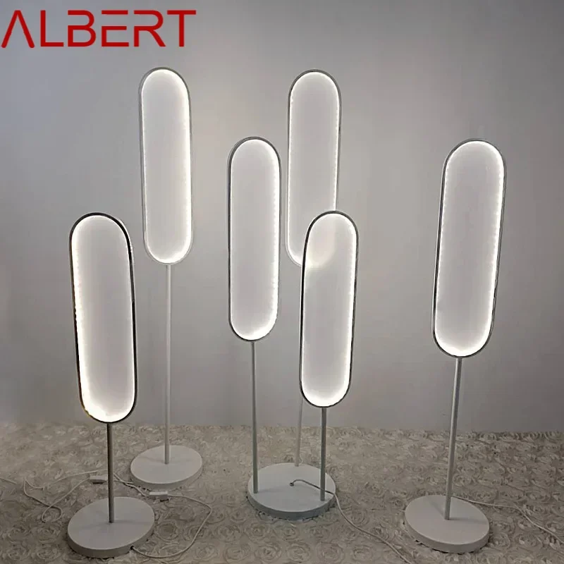 ALBERT-soportes de iluminación elegantes y blancos LED modernos para decoración de pasarela de boda, luces de serie para decoraciones de boda