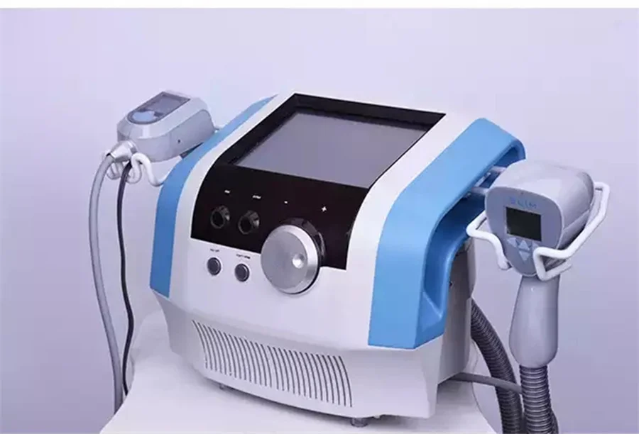 Ultrasonic Cellulite Wrinkle Removal Face Lift 2 Handles Ultra 360 Fat Reducing Machine Portable Equipment Slimming Machine
