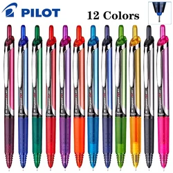 12 Colors Japan PILOT Gel Pen BXRT-V5 Syringe Nib 0.5mm Quick-drying Smooth School Supplies Pens for Writing Stationery