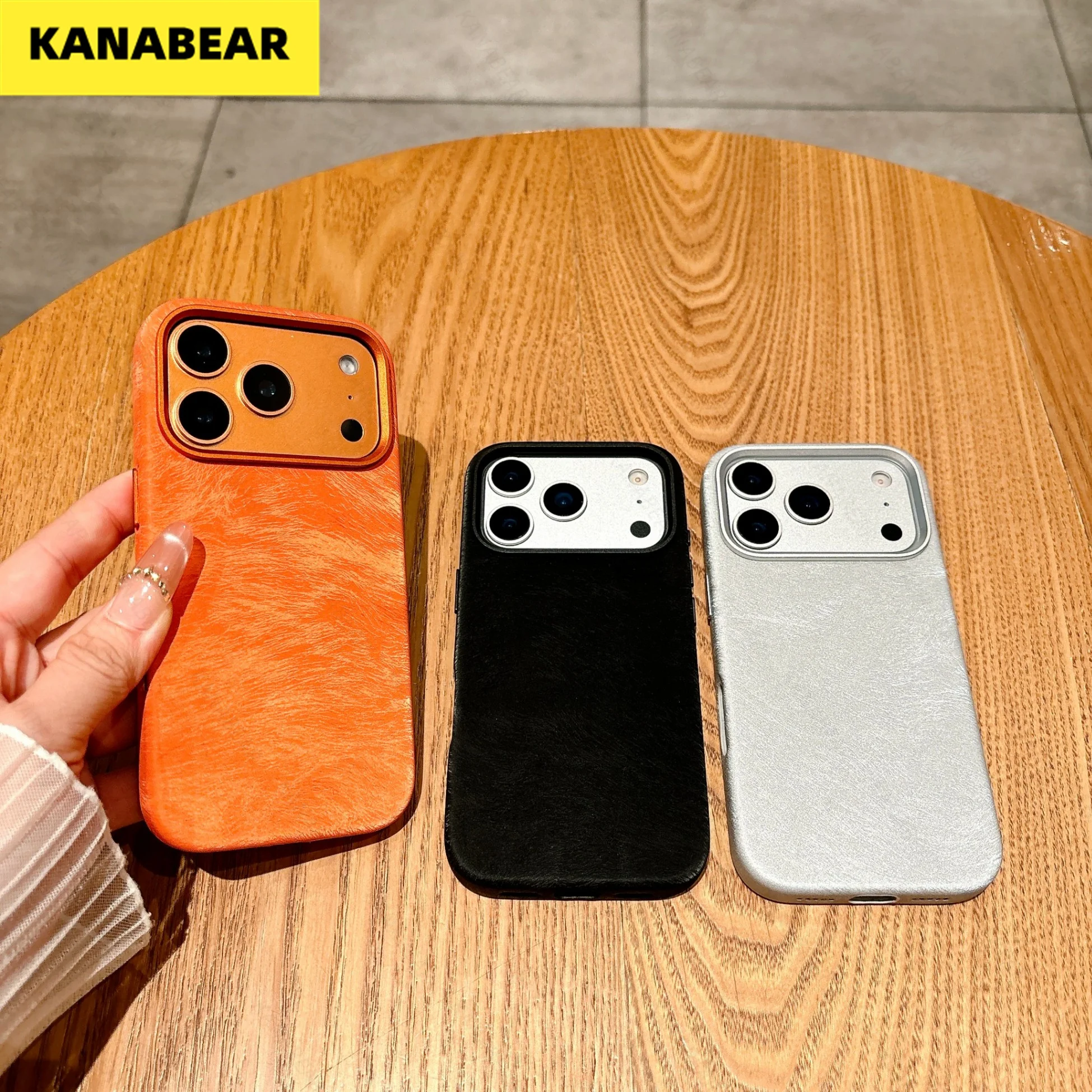 

For iPhone 17 Pro Max/Pro Case Magnetic, Snow Mountain Velvet Slim Fit, Full Body Protection Metal Lens Shockproof Luxury Cover