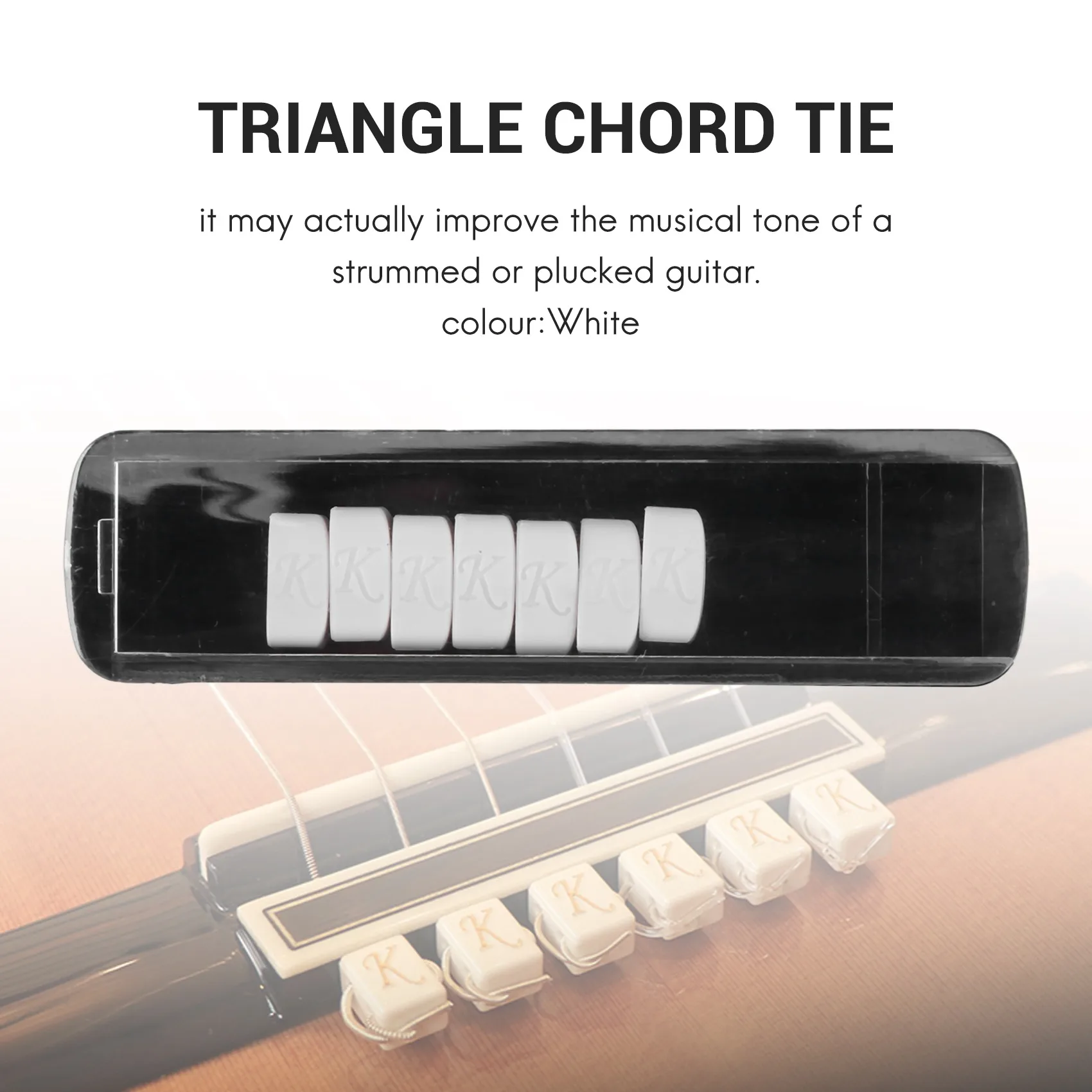 جديد سلسلة الغيتار مثلث وتر التعادل للآلات الوترية أجزاء الغيتار الصوتية الملحقات