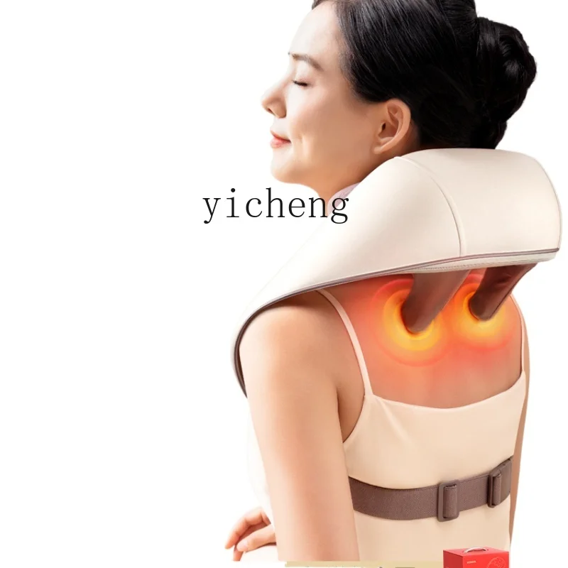 ZF Neck Massager Back Waist Trapezius Muscle Dredging Gadget Kneading Massage Instrument