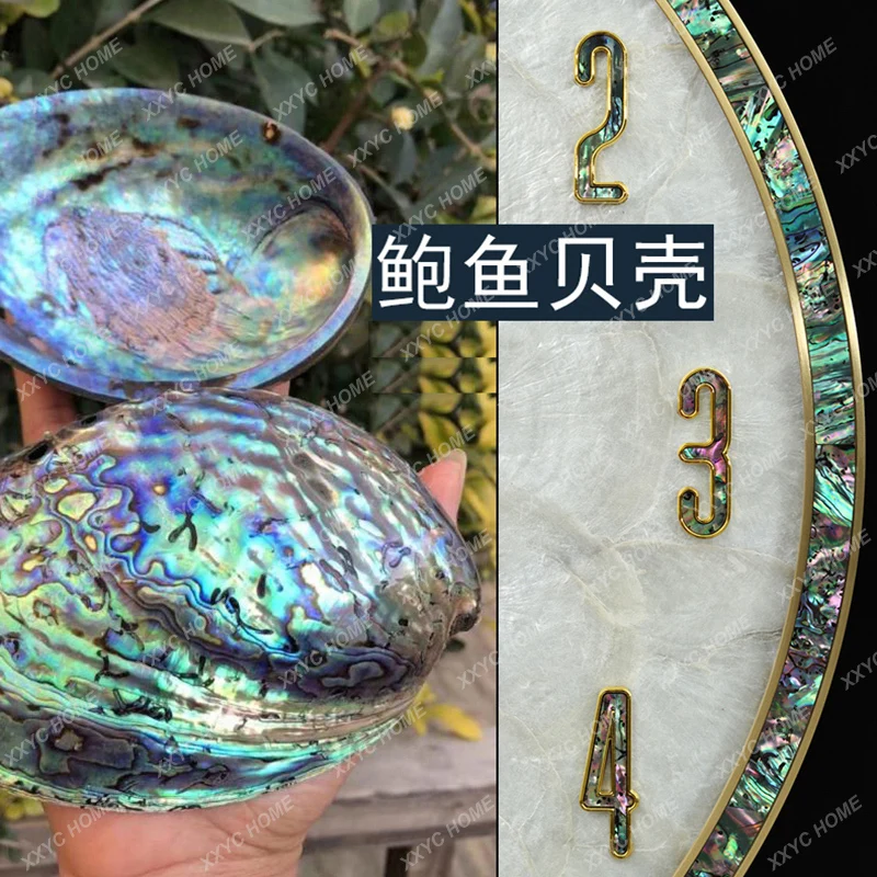 New Chinese Wall Clock Round Luminous Modern Radio Automatic Timing Shell Clock