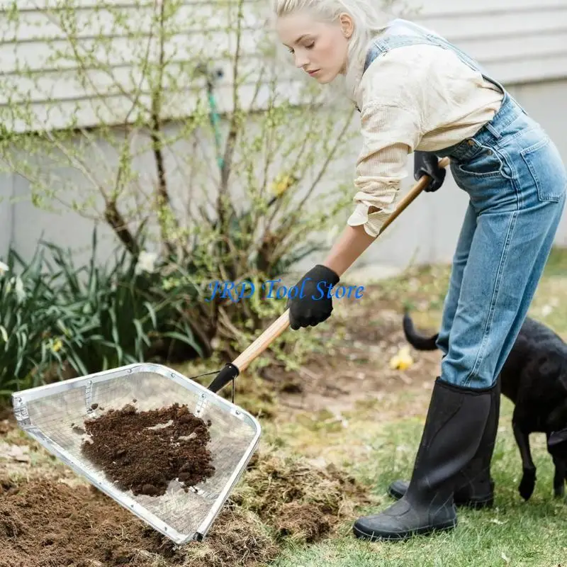 

A2UD Эргономическая ферма сито -лопатка прочная строительство для легкого разделения и выращивания почвы