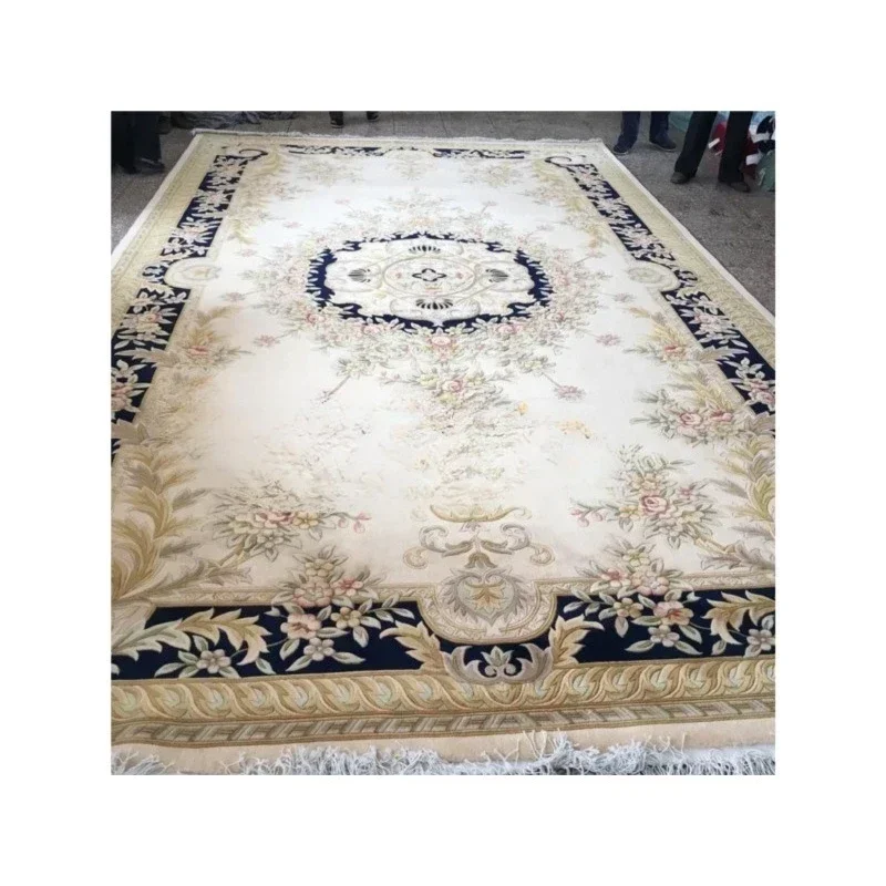 

European wool flower dense woven lily of the valley dark fragrance flowing carpet