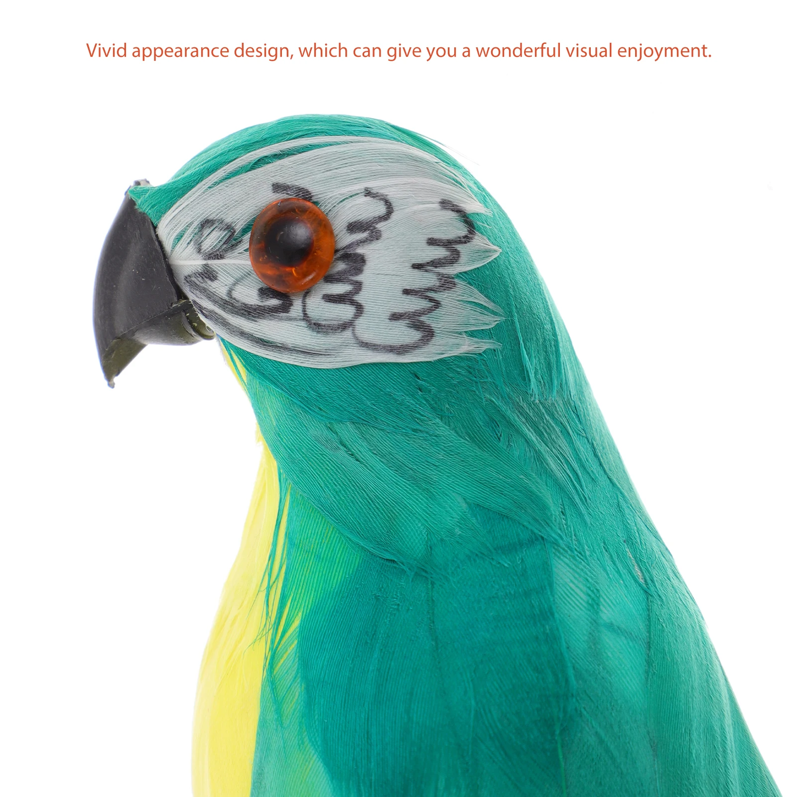 

Foam Artificial Parrot naments Green Decoration Vivid Likelike Home Office Accessories