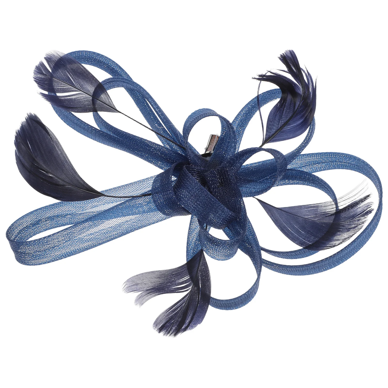 

Rose Red Bridal Hair Clip Wedding Fascinator Decorative Hair Accessory for Banquet Party Fascinator Clip Woman