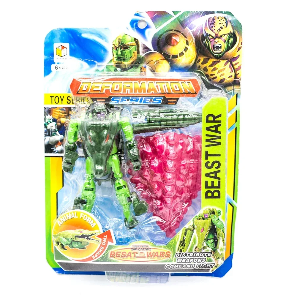 Beasts Wars Deformation Toys Predacon Terragator Figurka kolekcjonerska Robot Maszyna Zwierzę Krokodyl Żółw Prezenty dla dzieci