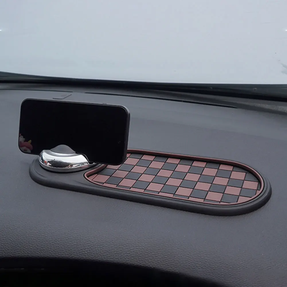 

Многофункциональные автоматические нескользящие автомобильные коврики, держатель для мобильного телефона на приборной панели, силиконовый автомобильный коврик для приборной панели для автомобиля