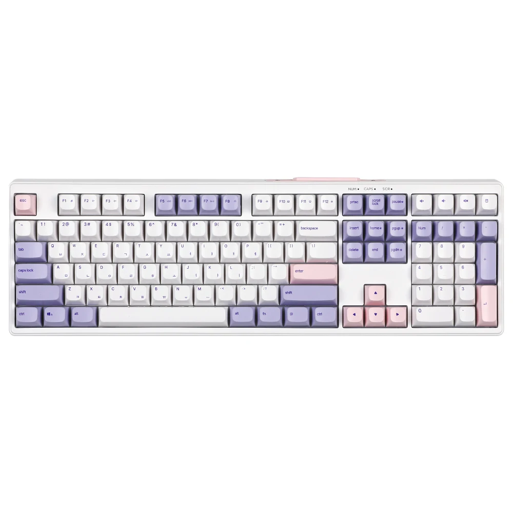 Guts X108 Dreampony Boggleboggle الجيل السادس غشاء منخفض الضوضاء مكتب الألعاب لوحة مفاتيح مشحم كاملة الحجم