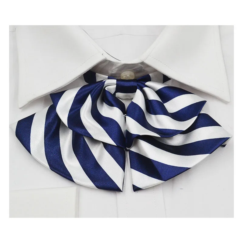 Women bowtie uniform dress accessories adjustable butterfly bow tie girl femal school bank hotel steward small tie cravatte