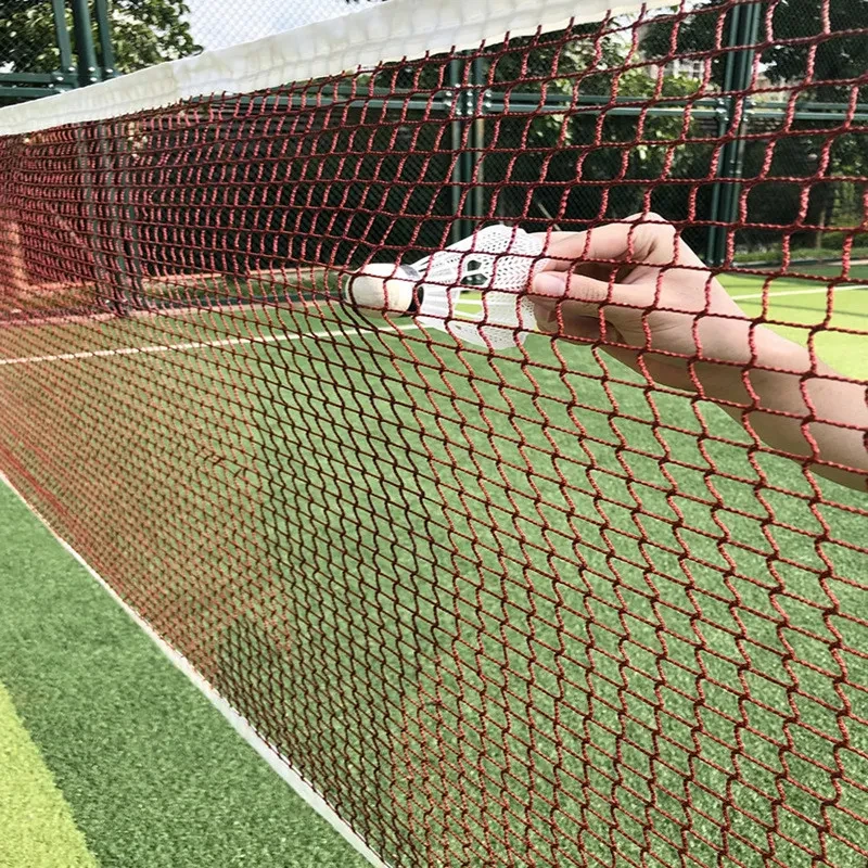 Formação profissional Square Mesh, padrão Badminton Net, Sports Net para Outdoor, Tennis Net Substituição, Alta Qualidade