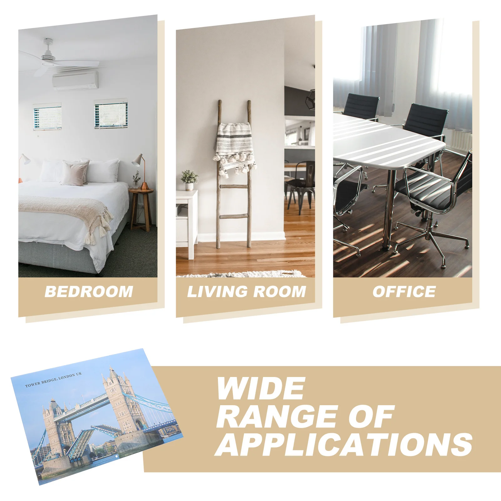 2025 월간 벽걸이 풍경 디자인 12개월(1월부터 12월까지) 여행 테마 연간 플래너 사무실 및 가정용