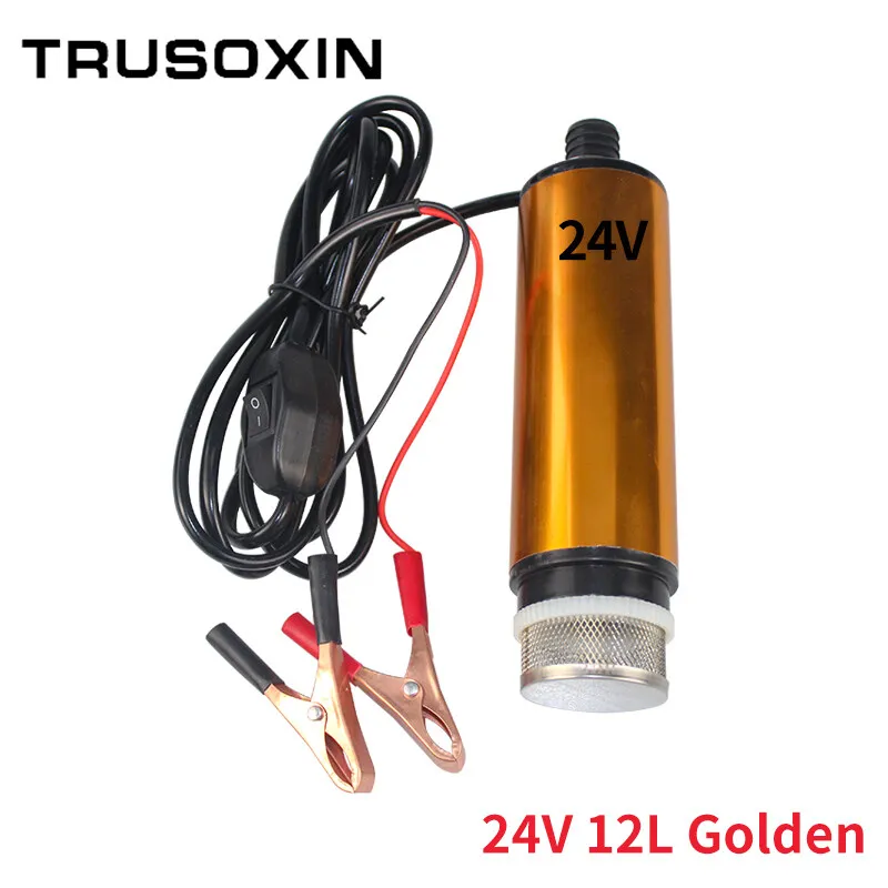 12V 24V DC electric submersible diesel water pump mini multi-function electric water pump