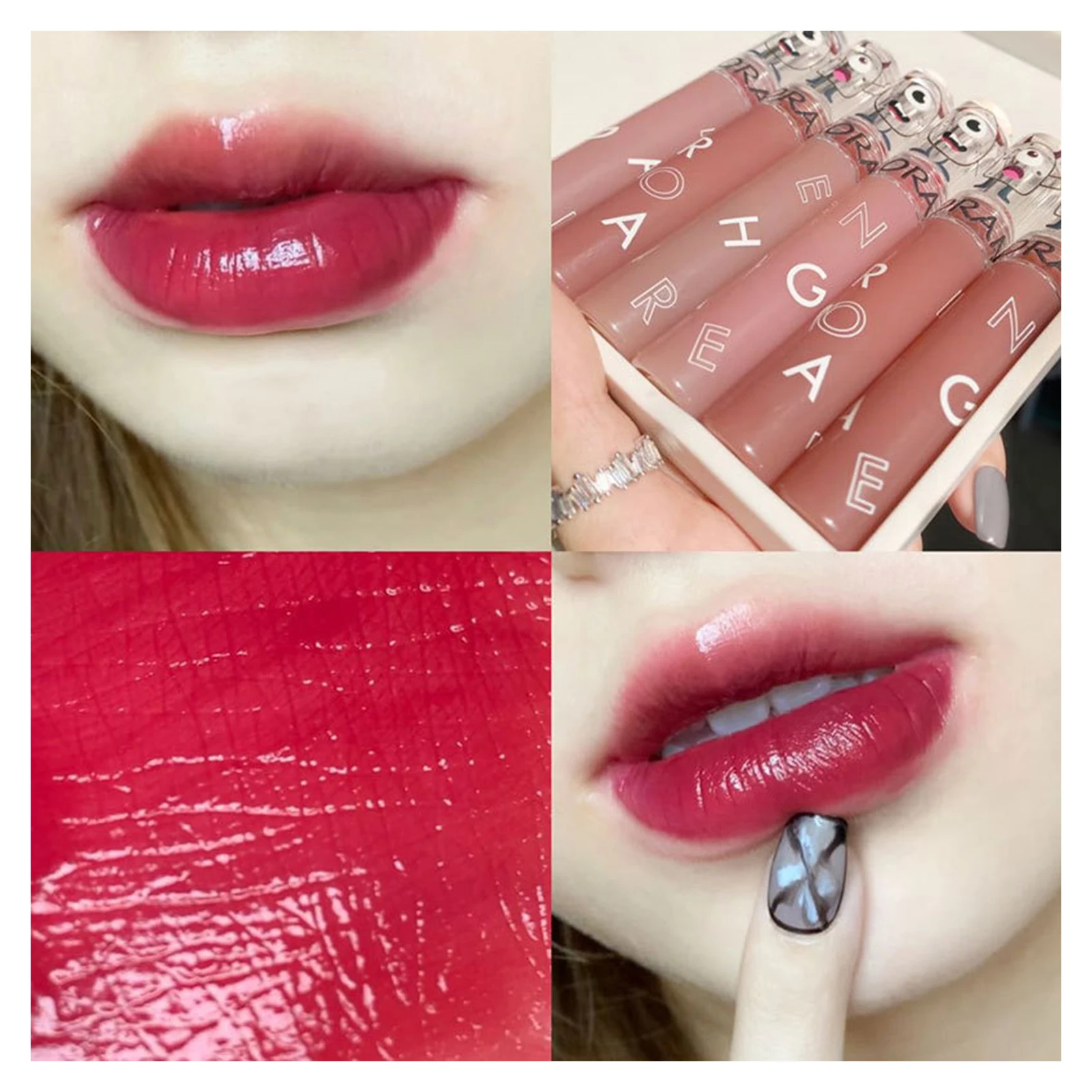 Hoge Gepigmenteerde Vloeibare Lippenstift Waterdichte Langdurige Lipgloss Vrouwen Meisjes Cosmetische Hulpmiddelen