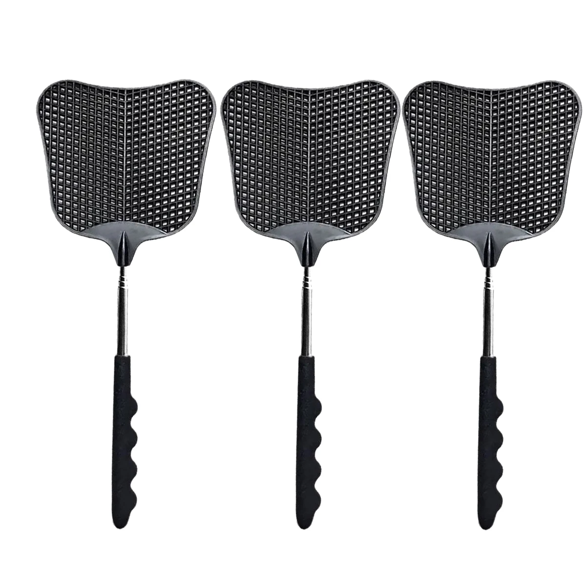 

1/3PCS Portable Telescopic Fly Swatter for Outdoor，Lightweight Compact, Extendable Bug & Fly Swatter Tool, 11 to 18 Inch Reach