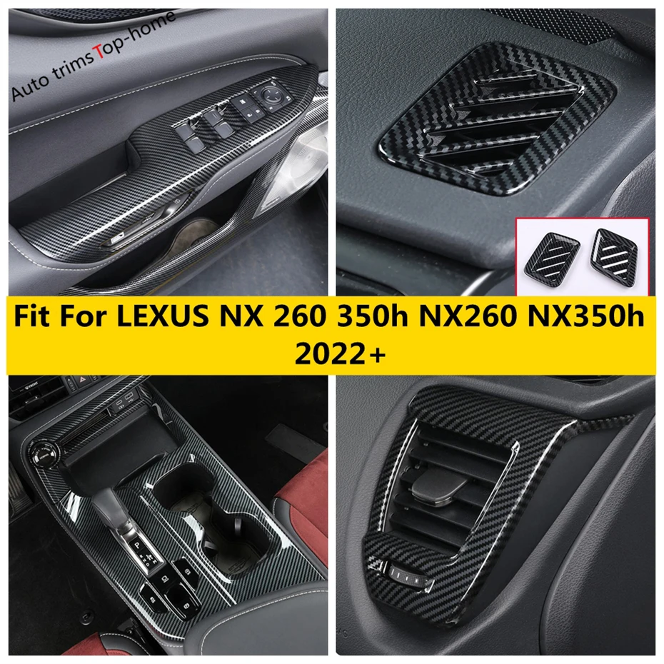 

Window Lift Button / Gear Shift Panel / Air Conditioning Outlet AC Vent Cover Fit For LEXUS NX 260 350h NX260 NX350h 2022 2023