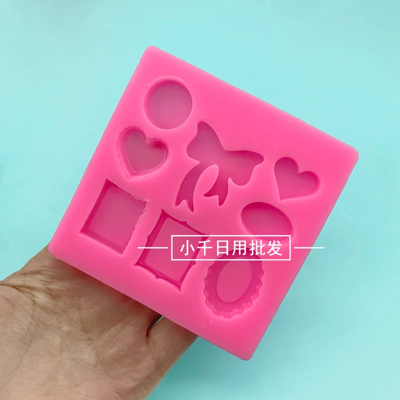 Silicone mold macaron careful bow tie Chocolate Mold DIY Fondant Cake Decoration Dessert making ice cream mold Kitchen Supplies