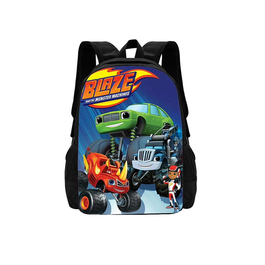 Blaze and the Monster Machines Schoolbag Kindergarten Kids Girls Boys Backpack Children Students School Supplies