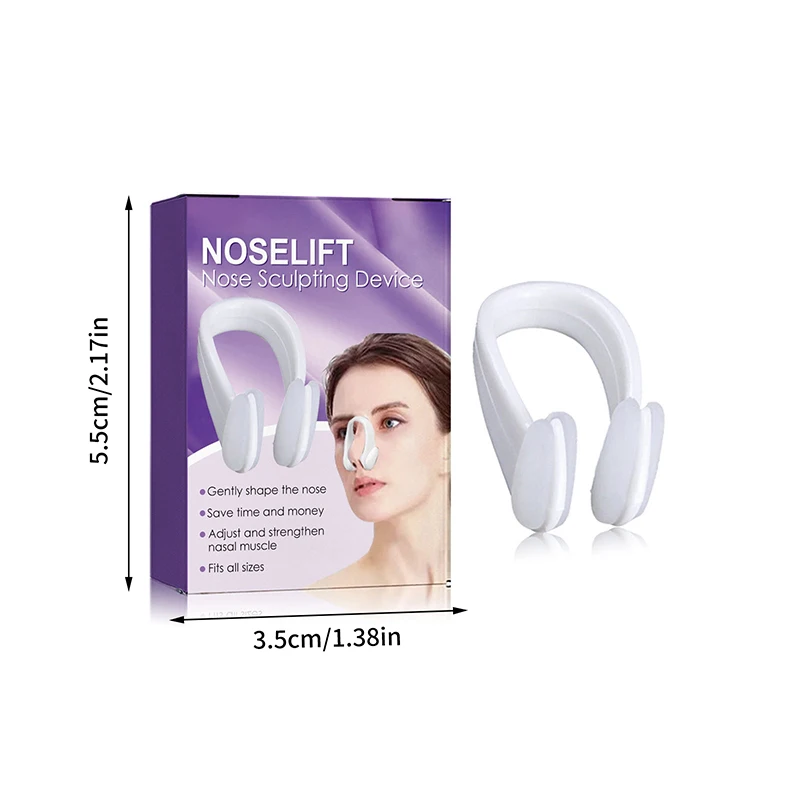 Neus Omhoog Tillen Vormvormende Orthotica Clip Schoonheid Neus Afslankend Massageapparaat Rechttrekken Clips Tool Neus Omhoog Clip Corrector