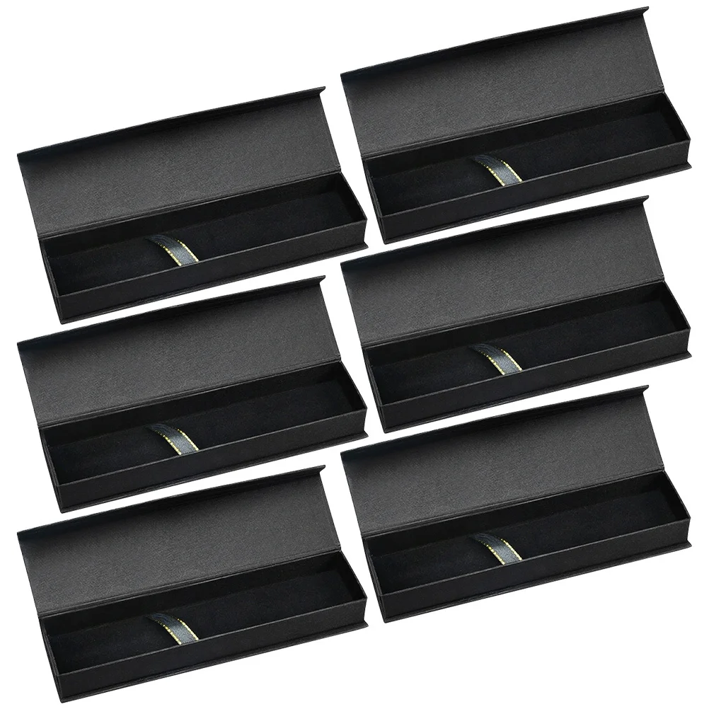 6Pcs Fountain Pen Cases Jewelry Collection Set Premium Gift Box for Pens Strong Design Unique Personality Internal Fastener Firm
