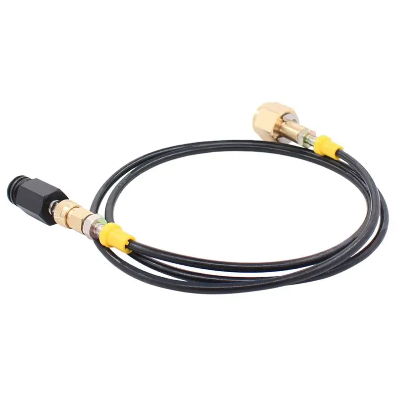 A98E-CO2 Tank Adapter Tank Adapter High Pressure Hose Soda Hose For Sodastream W21.8-14 DIN477 CO2 Tanks Most Soda Machines
