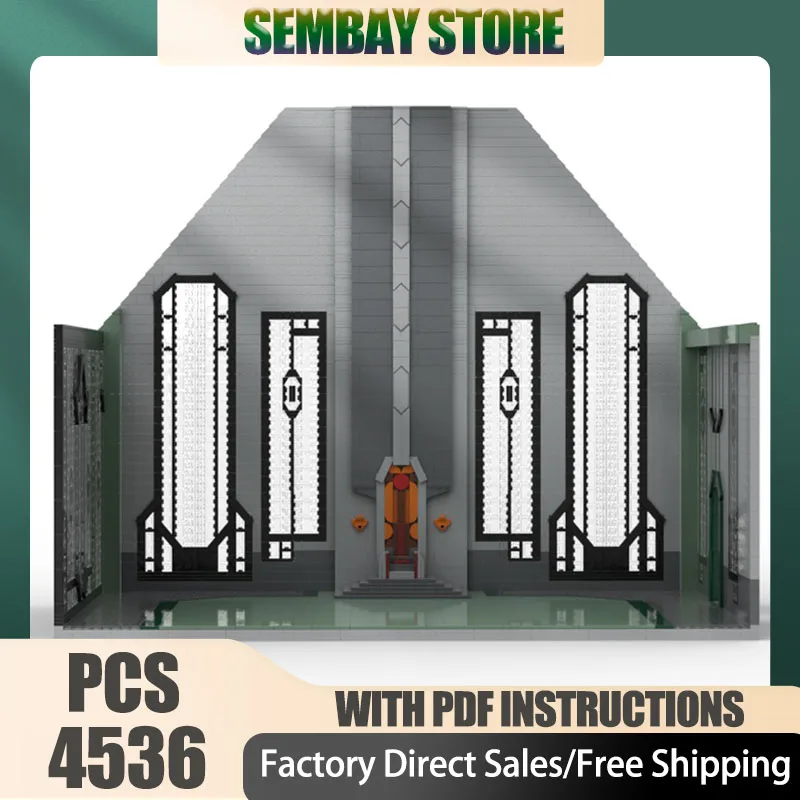 

Popular Star Movie Model Moc Building Bricks Modular Imperial Palace Model Technology Blocks Christmas DIY Toy Construction Gift