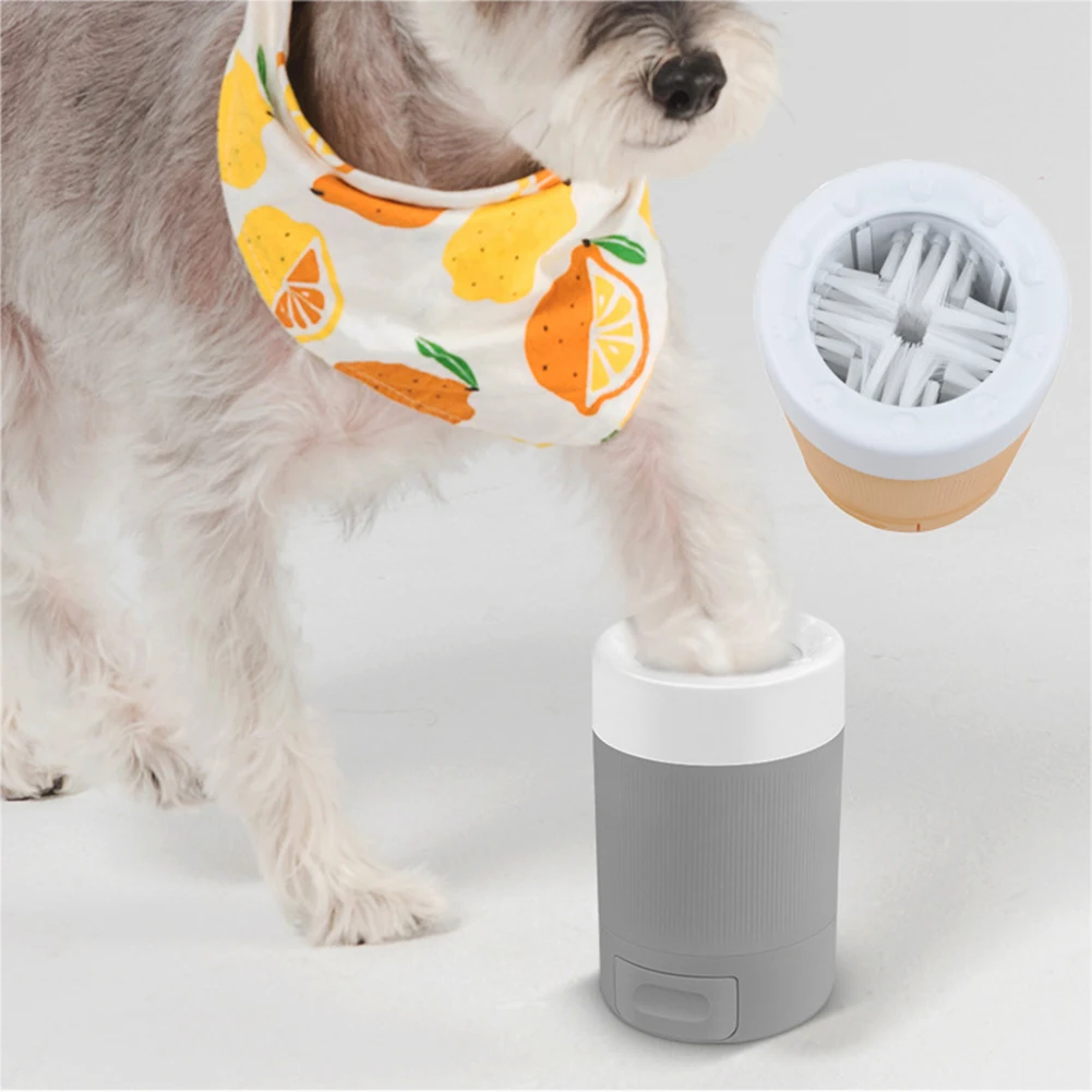 Dog Paw Cleaner For Small And Medium Dogs Portable Dog Paw Washer Split Detachable Pet Paw Cleaner Cup Pet Supplies