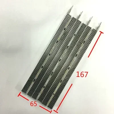 High Quality  Electric Fan Heater Parts PTC heating element ceramic heating fins plate 220-230V 1500W 1800W 2000W 3000W