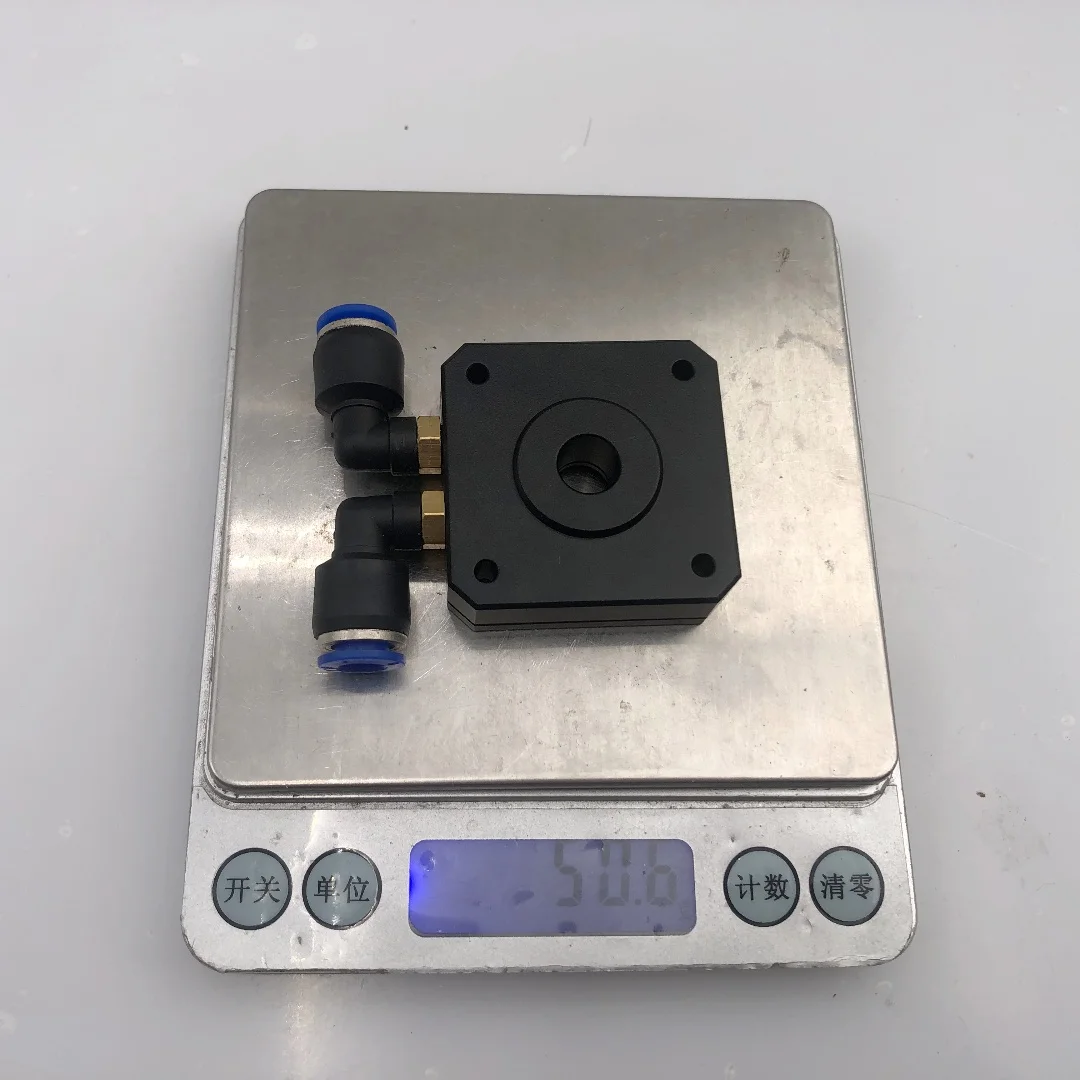 Funssor 1Set NEMA17 Stappenmotor Dual Endcap Waterkoeling Door DerrickDarrell NEMA17 Motor Vloeistofkoeler