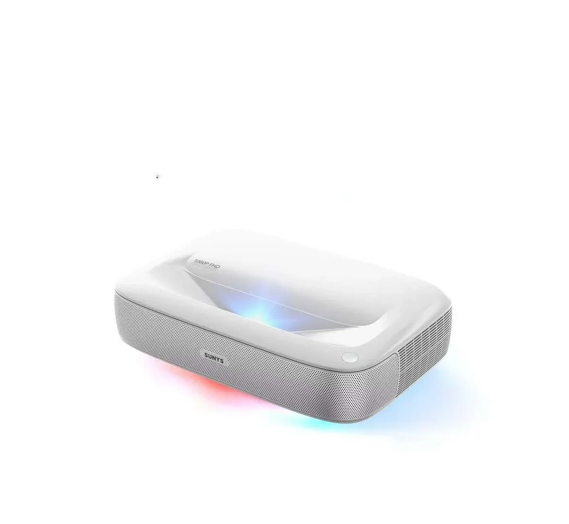 Ultra Short Throw 4k Laser Projector Mini 1080P Rechargeable Built In Battery Smart Home TV Daylight Portable Cinema