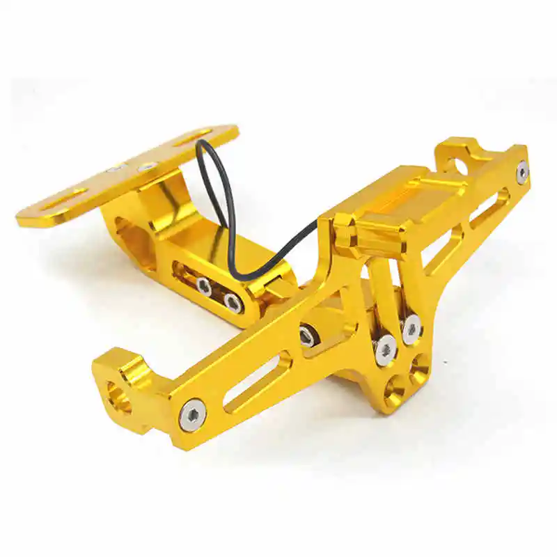 

Motorcycle cover License Plate Mount Holder and Light For Yamaha Bws 125 Suzuki Gsx 750F Yamaha R15 Accessories Pulsar Ns 200