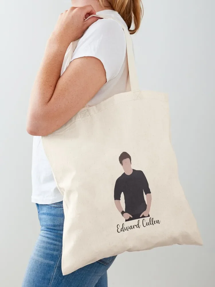 

Edward Cullen / with Name Tote Bag canvas tote tote bag woman great bag