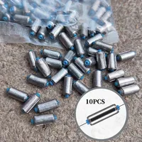 10pcs 1g 1.5g 2g 2.5g 3g 3.5g 4g 5g 6g Fishing Lead Sinker Quick Rods Plumb Pendant Artificial Circle Lead Lure Fishing Tackle