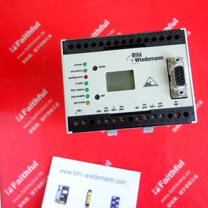 Bihl+Wiedemann BWU1033 The new AS-i module Bihl Wiedemann