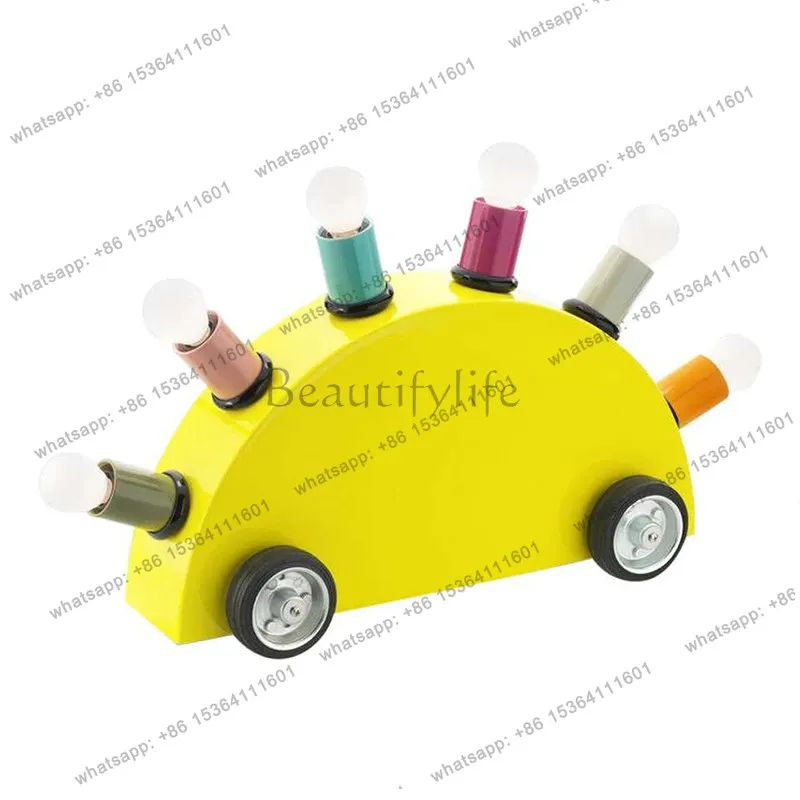 Art Luminous Ornaments Living Room Desk Decorative Ornaments Pre-Aged Furniture