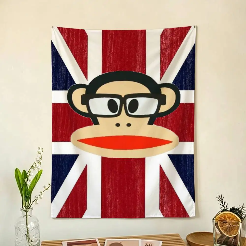Fashion CUTE P-Pauls F-Frank Flags Wall Hanging Background Art Banner for Bedroom Home Outdoor Decor