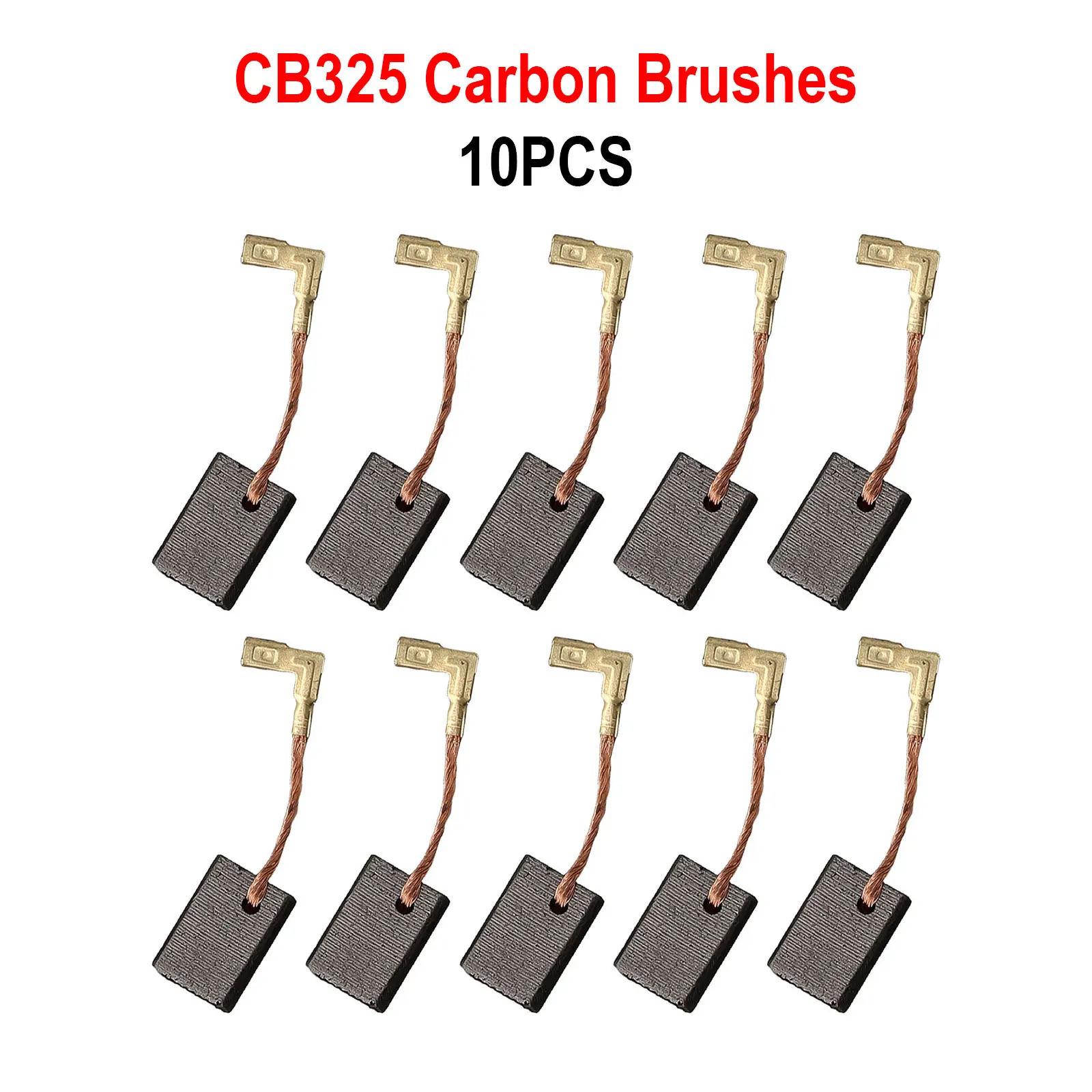 Replacement Carbon Brushes Replacements 9553NB 9554NB CB330 Carbon Brushes Carbon/Metal 16 X 11 X 5 Mm Automation